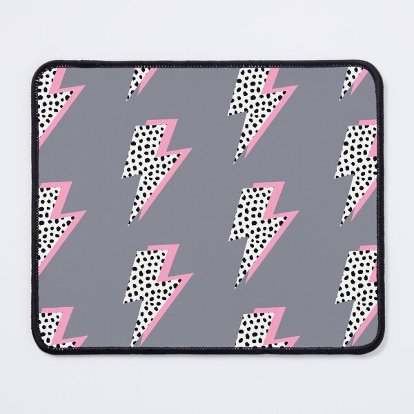 Item preview, Dalmatian Spots and Pink, Lightning Bolts designed and sold by OneThreeSix.
