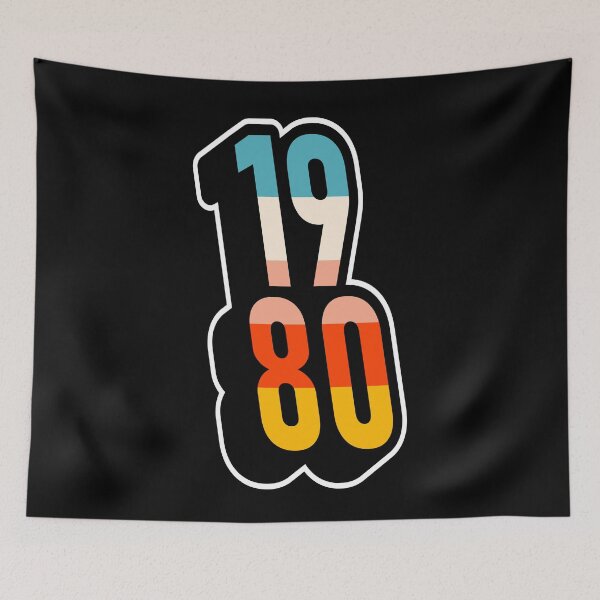 Item preview, 1980 Retro Geometric Typography designed and sold by MZS Studio.