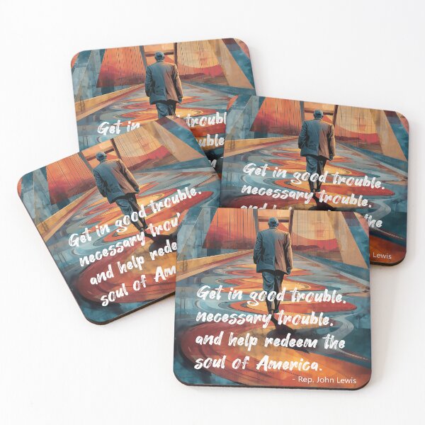 Item preview, John Lewis Get In Trouble  designed and sold by Boddicca.