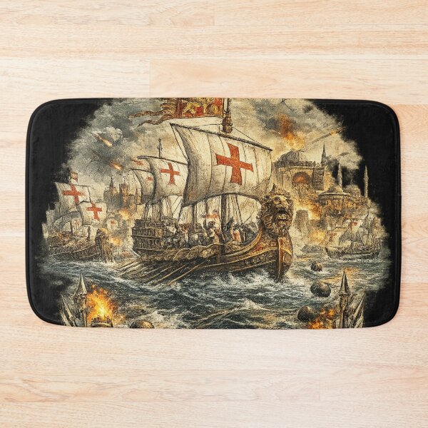 Item preview, Venetian Fleet at Constantinople 1204 - Art Design designed and sold by Ataqhin.