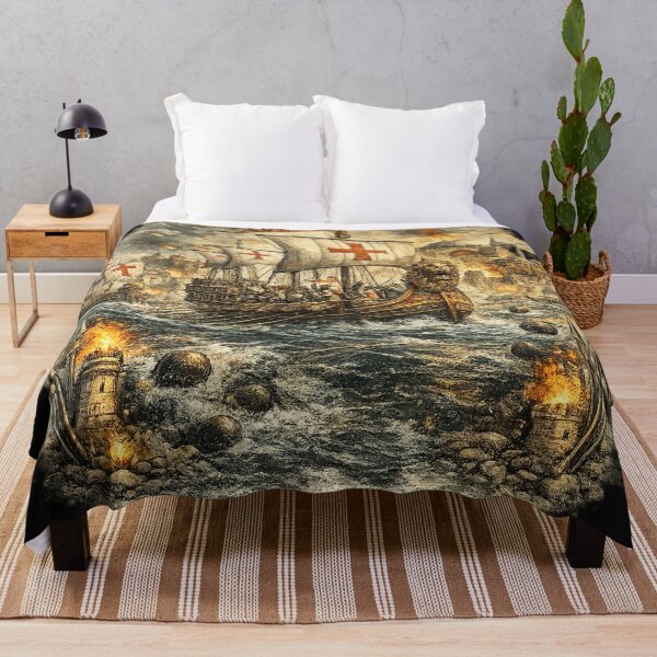 Item preview, Venetian Fleet at Constantinople 1204 - Art Design designed and sold by Ataqhin.
