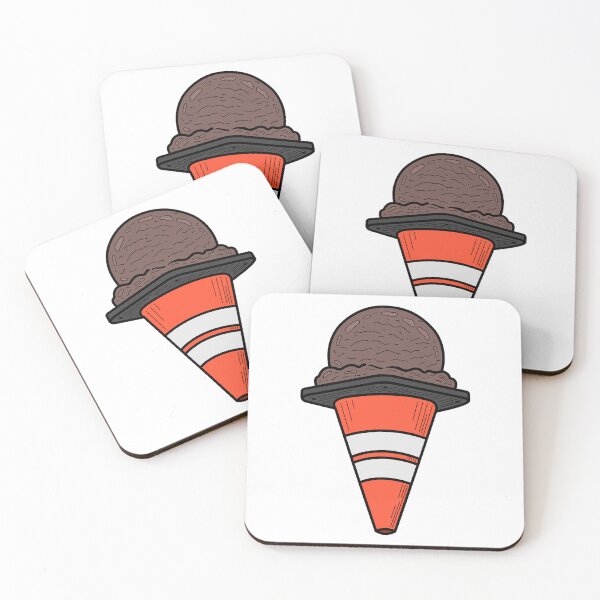 Item preview, Ice Cream Traffic Cone designed and sold by DforDraig.
