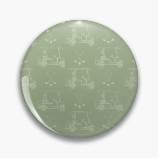 Item preview, Tonal Golf Carts & Clubs on Sage Green designed and sold by KSimpson838.