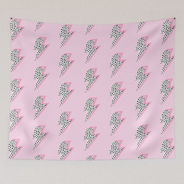 Item preview, Dalmatian Spots and Pink, Lightning Bolts on Pink designed and sold by OneThreeSix.