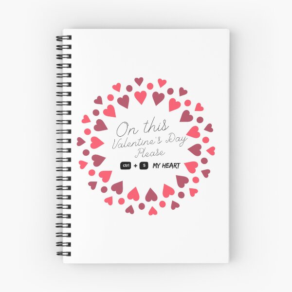 Item preview, Ctrl+S Save My Heart Valentine Design for Keyboard Shortcuts  designed and sold by UC-AbelBooks.