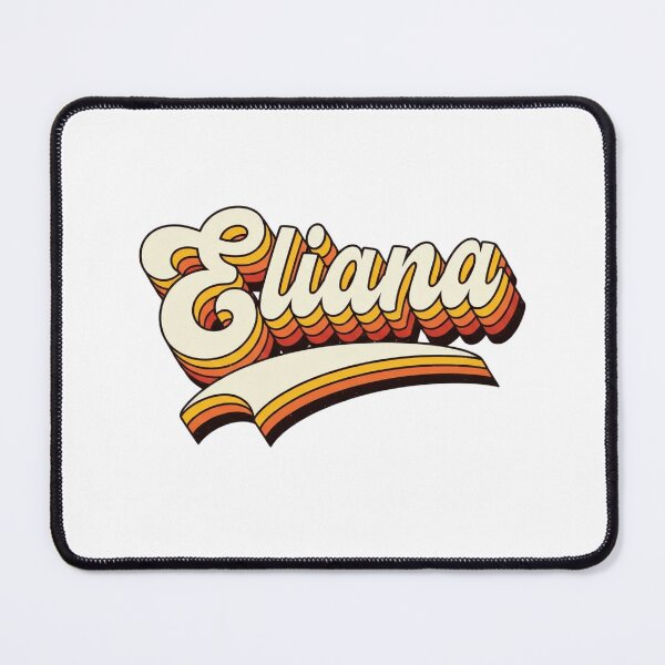 Item preview, Eliana Name Retro 70s Vintage design designed and sold by Teelogic.