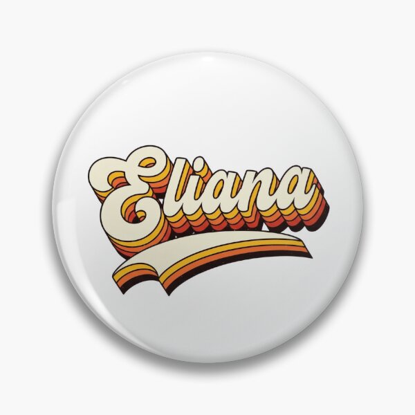 Item preview, Eliana Name Retro 70s Vintage design designed and sold by Teelogic.