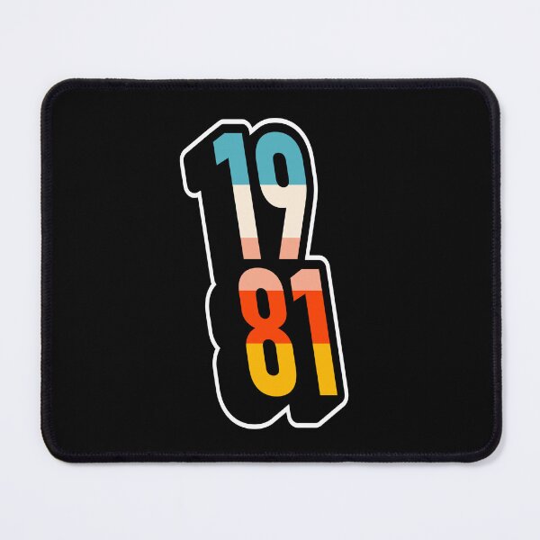 Item preview, 1981 Retro Geometric Typography designed and sold by MZS Studio.