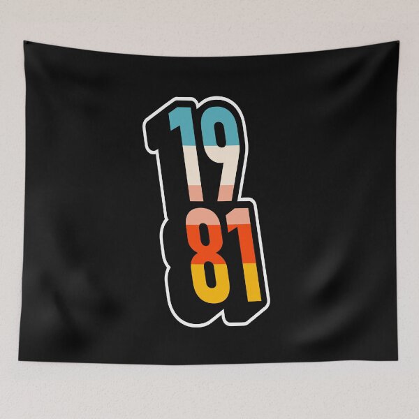 Item preview, 1981 Retro Geometric Typography designed and sold by MZS Studio.