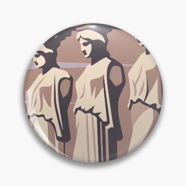 Item preview, Greek Caryatid Statues at Sunset designed and sold by SassyArtistry.