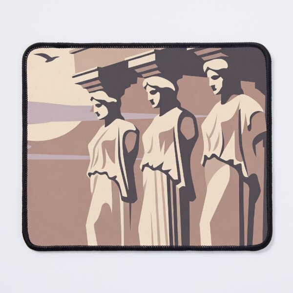 Item preview, Greek Caryatid Statues at Sunset designed and sold by SassyArtistry.