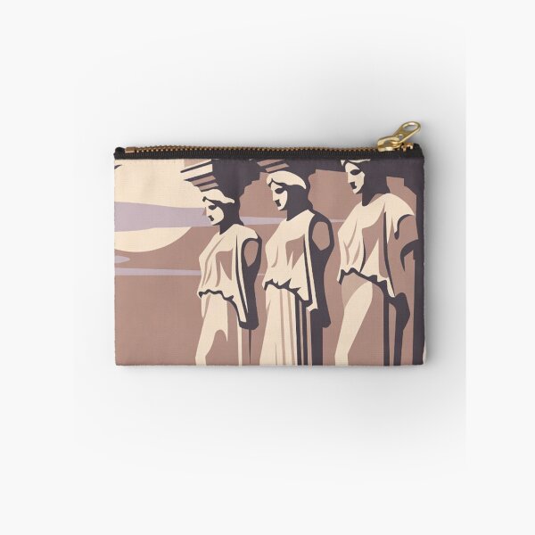 Item preview, Greek Caryatid Statues at Sunset designed and sold by SassyArtistry.