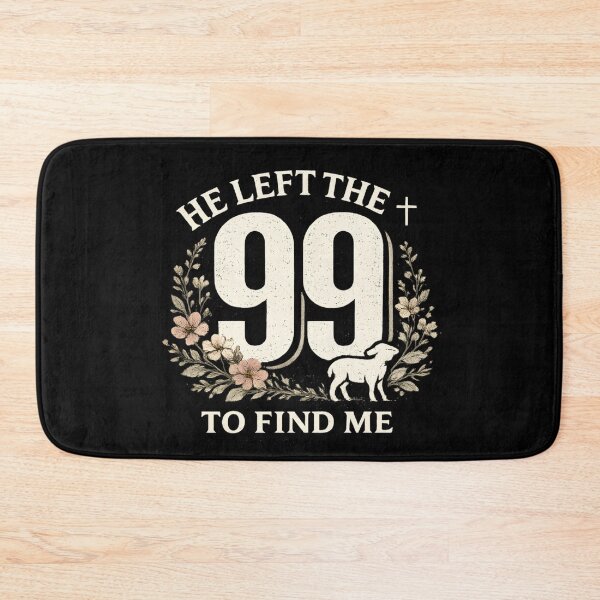 Item preview, He Left The 99 Christian Faith Design designed and sold by LunaMagicStudio.