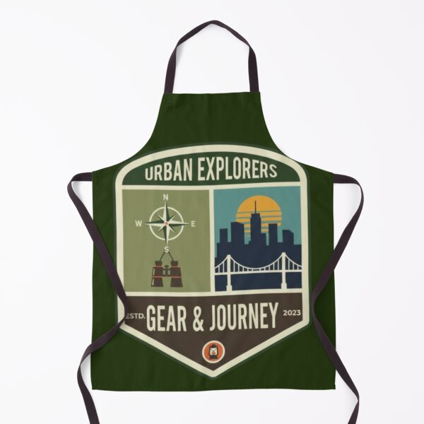 Item preview, Urban Explorers – Gear & Journey Badge designed and sold by Dogandesighn.