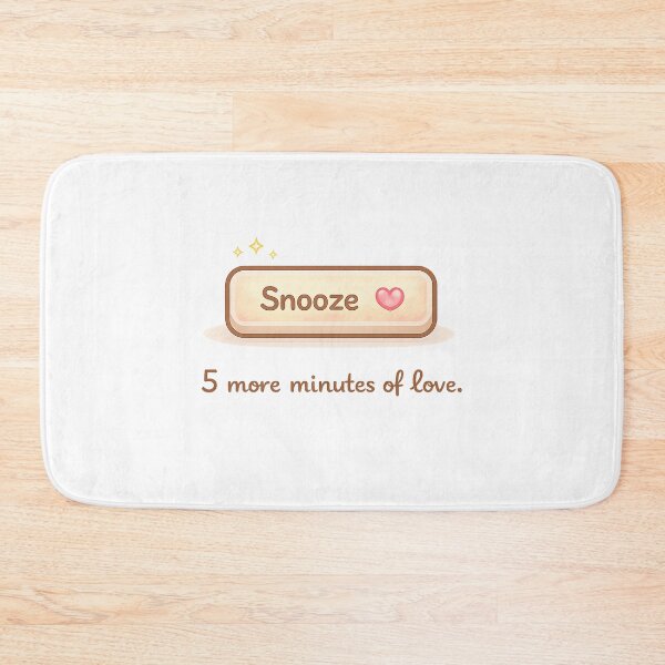 Item preview, Snooze Love – Cute Kawaii Sleep Button designed and sold by MIArt Studio.