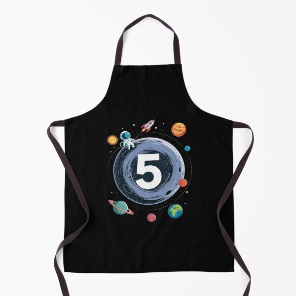 Item preview, Kids 5th Birthday Astronaut Balloon Planet 5 Year Old Boy designed and sold by joyouartArt.