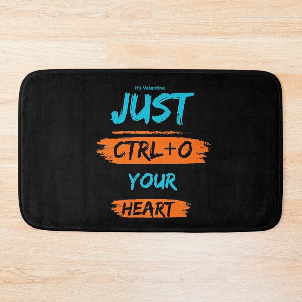 Item preview, Ctrl+O Open Your Heart Keyboard Shortcuts for Valentine  designed and sold by UC-AbelBooks.