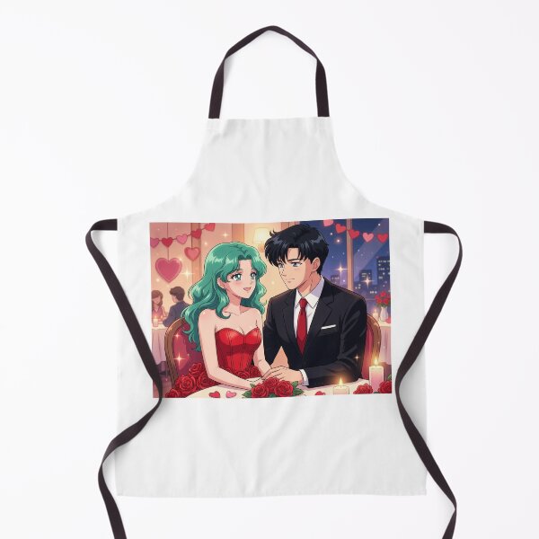 Item preview, Michiru and Mamoru on a Valentine's Date designed and sold by Solace Sparkles.