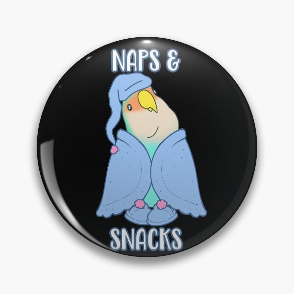 Item preview, Naps & Snacks - Dutch Blue Lovebird designed and sold by FandomizedRose.