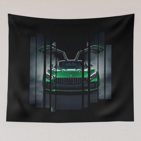 Item preview, Merced AM GT R inspired Design car emerging from darkness 8 designed and sold by Neon G.