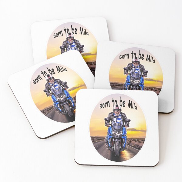 Item preview, Born to be Mild designed and sold by Bikers-Mirror.