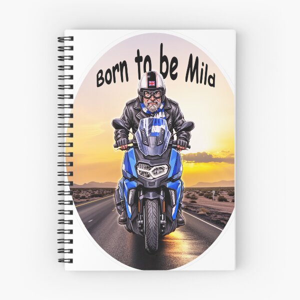 Item preview, Born to be Mild designed and sold by Bikers-Mirror.