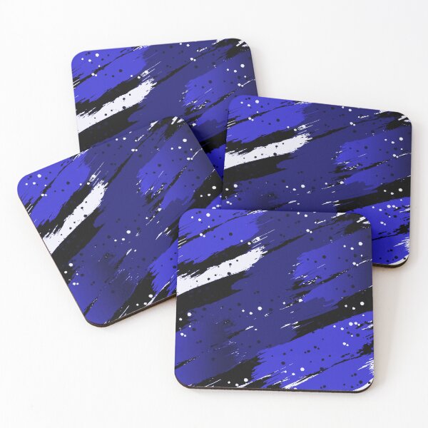 Item preview, Blue and Black Brush Strokes designed and sold by Andrew  Hitchen.