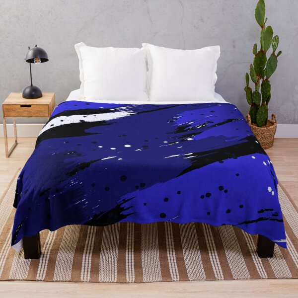 Item preview, Blue and Black Brush Strokes designed and sold by Andrew Hitchen.