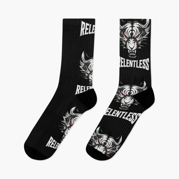 Item preview, Relentless Tiger – Fierce Strength & Never Quit Mindset designed and sold by TipTop GFX.