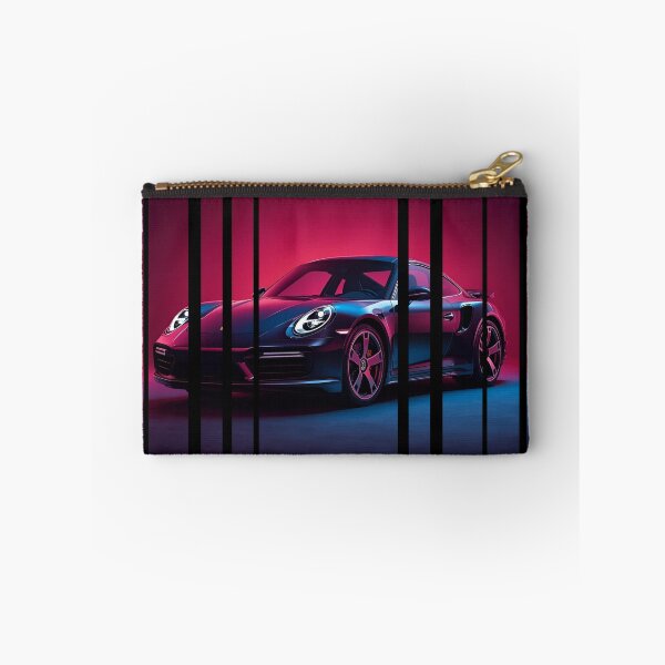 Item preview, Porsch 911 Turbo S inspired Design Vintage racing poster style, dynamic motion lines 9 designed and sold by Neon G.