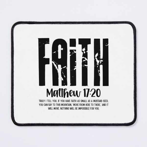 Item preview, Faith Mathew 17 verse 20 designed and sold by Toolza.