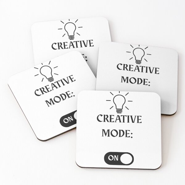 Item preview, Lightgray Creative Mode ON designed and sold by Inkae Studio.