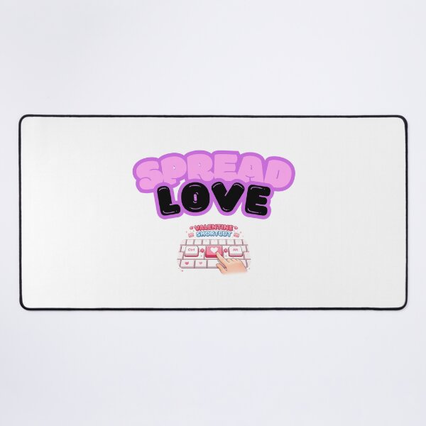 Item preview, Spread Love Gift Design for Computer Keyboard Lovers designed and sold by UC-AbelBooks.