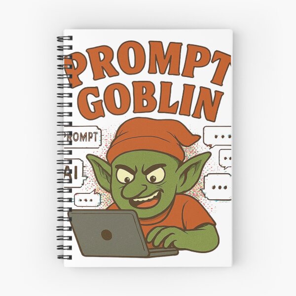 Item preview, Prompt Goblin – AI Addict Meme Design designed and sold by ArminGreen.