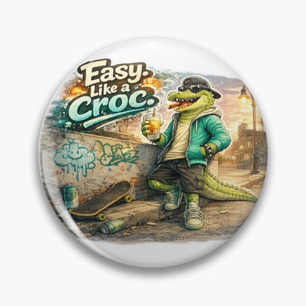 Item preview, Easy like a croc designed and sold by gabeszshop.