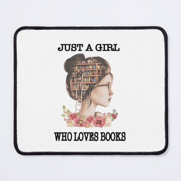 Item preview, Just A Girl Who Loves Book designed and sold by Thread&Fable.