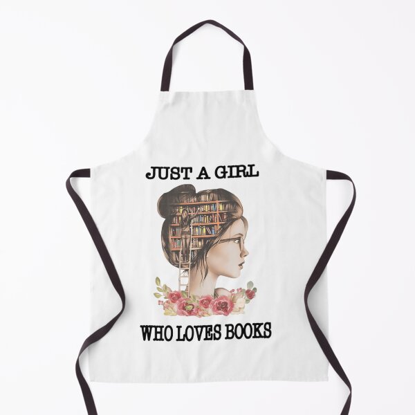 Item preview, Just A Girl Who Loves Book designed and sold by Thread&Fable.