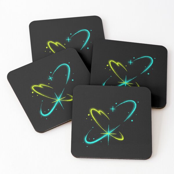 Item preview, Neon Glow Butterfly - Yellow & Cyan Design designed and sold by Snapystyle.