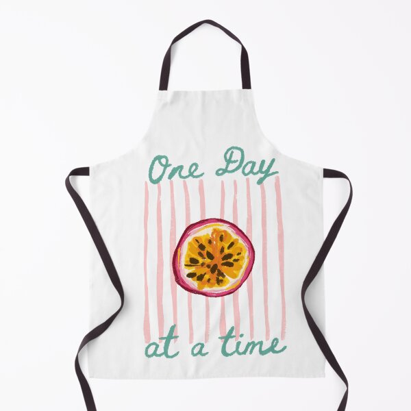 Item preview, One Day At A Time- Watercolor Passionfruit Boho Summer Design designed and sold by DanniDan.