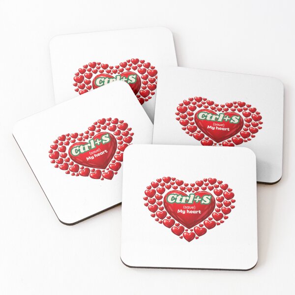 Item preview, Keyboard Lovers Ctrl Save My Heart Valentine Design designed and sold by UC-AbelBooks.