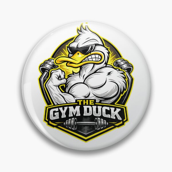 Item preview, The Gym Duck (color edition) designed and sold by Milt-D-Sign.