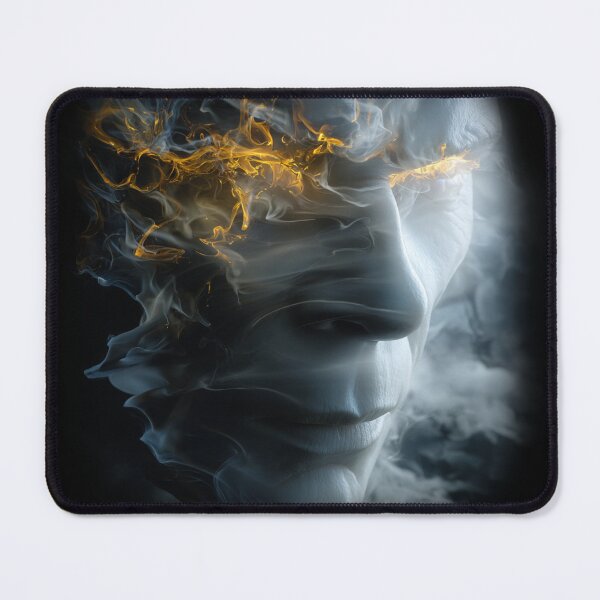Item preview, Abstract Mind Energy Face designed and sold by RØNI AI.