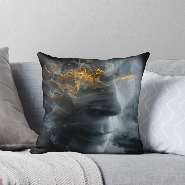 Item preview, Abstract Mind Energy Face designed and sold by RØNI AI.