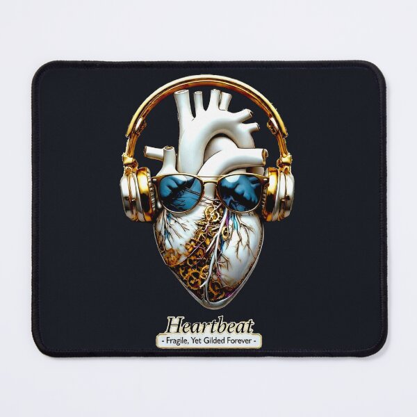 Item preview, Pulse Fracture: Heartbeat-Fragile, Yet Gilded Forever designed and sold by Shift-Bloom.