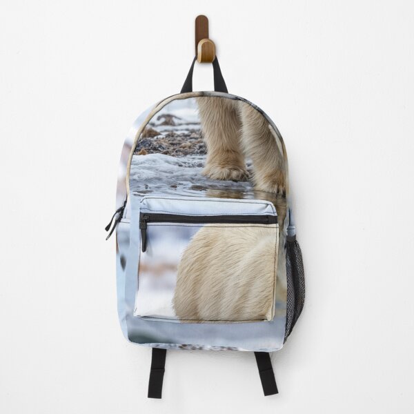 Item preview, Polar Bear Seeing Its Reflection In Water Puddle designed and sold by Maria Dryfhout.