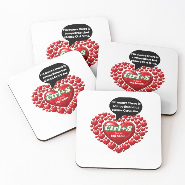 Item preview, Please Control Save my Heart Couple Valentine Design for Shortcut Lovers designed and sold by UC-AbelBooks.