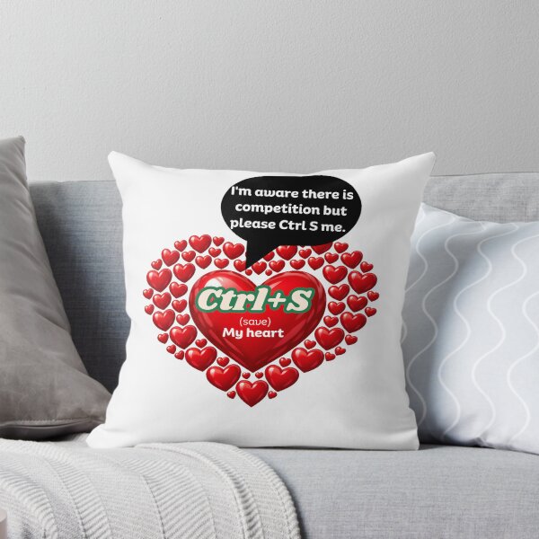 Item preview, Please Control Save my Heart Couple Valentine Design for Shortcut Lovers designed and sold by UC-AbelBooks.