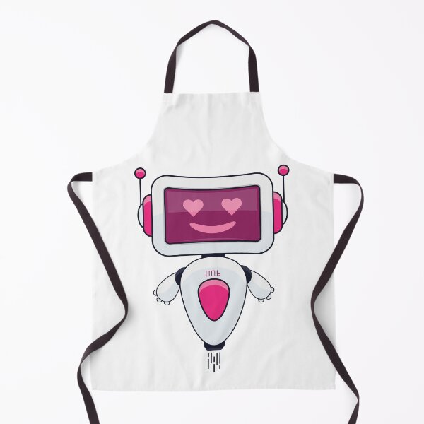Item preview, Cute Pink Robot 006 designed and sold by Captain Creative.
