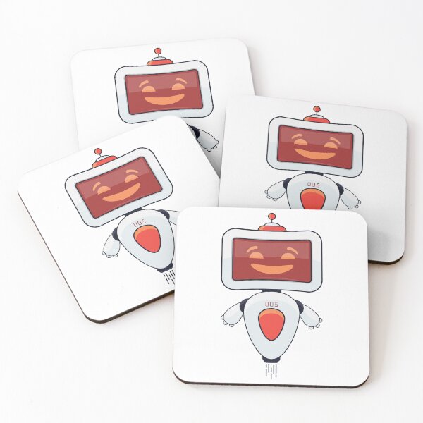 Item preview, Cute Orange Robot 005 designed and sold by Captain Creative.