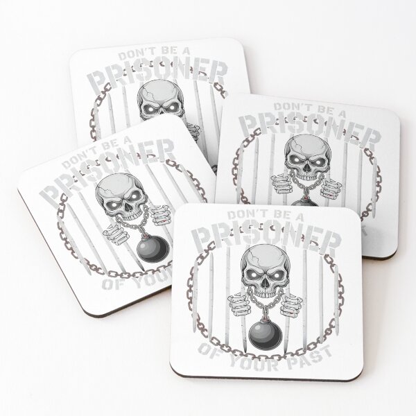 Item preview, Don’t Be a Prisoner of Your Past Motivational Quote Art designed and sold by VGAfanatic.